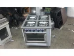 80X80 Cm 4 Burner Gas Cooker Oven