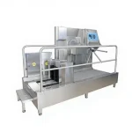 Horizontal Vertical Brushed Sanitation Line