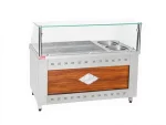 Buffet Restaurant Type Standing Bain-Marie Counter Table - Image 2