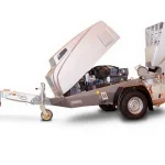 3 Cylinder Deutz Diesel Engine Wheeled Excavator Roller