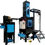 500 Kg Otomatik Boru İçi Kumlama Makinası