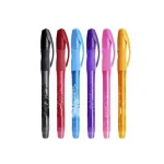 6 Pcs Fabric Marking Heat Erasable Pens 0.7Mm With Storage Box