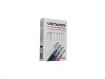 Metapin Heat Erasable Flying Refill Pen Core White (0.7 Mm) - 50 Pieces