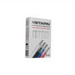 Metapin Heat Erasable Flying Refill Pen Core White (0.7 Mm) - 50 Pieces