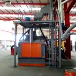 Turbine Type Barrel Blasting Machine