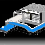2240 Pieces / Hour Stone Based Tube Oven and Robot Automation System