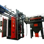2000 Kg Single Handle Sandblasting Machine