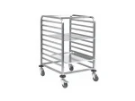 GN 2/1 9 Tier Tray Trolley