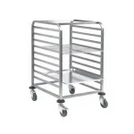 GN 2/1 9 Tier Tray Trolley
