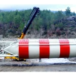 100 Ton (4 Inch Filling Pipe) Cement Silo