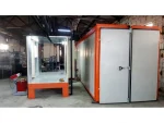 Top Pallet Conveyored Cabin And Box Type Paint Oven