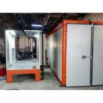 Top Pallet Conveyored Cabin And Box Type Paint Oven
