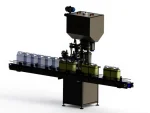 5 Litre Double-Headed Vertical Liquid Automatic Packaging Filling Machine - Image 2