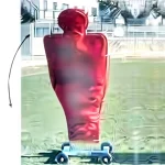 Art 003S Single Mannequin Soccer Training Mannequin Car