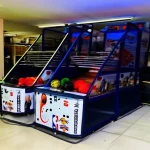 First Quality Deluxe Model Full Basketball Machine