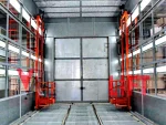 100-15000 Kg Single Column Building Interior Cargo Elevator - Image 3