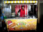 Corn in Cup with Sausage and French Fries on Stick Cart - Image 2