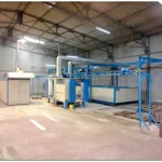 1200x3200x1500 mm Electric Box Type Paint Oven