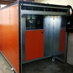 0-400 C Conveyor System Belt Raw Material Drying Oven