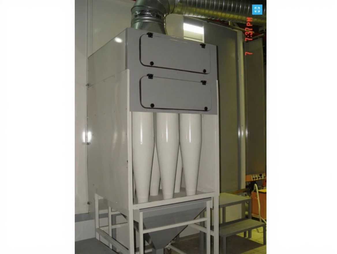 yha0c8veb1rmr0cvdaet8n1yx8 Electrostatic Powder Coating Multi Cyclone Cabin - Image 1
