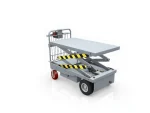 400 Kg 158 Cm Fully Electric Mobile Scissor Lift Platform - Image 5