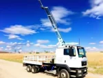Folding Truck-Mounted Crane