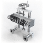 Bottle Brush Label Positioning and Application System