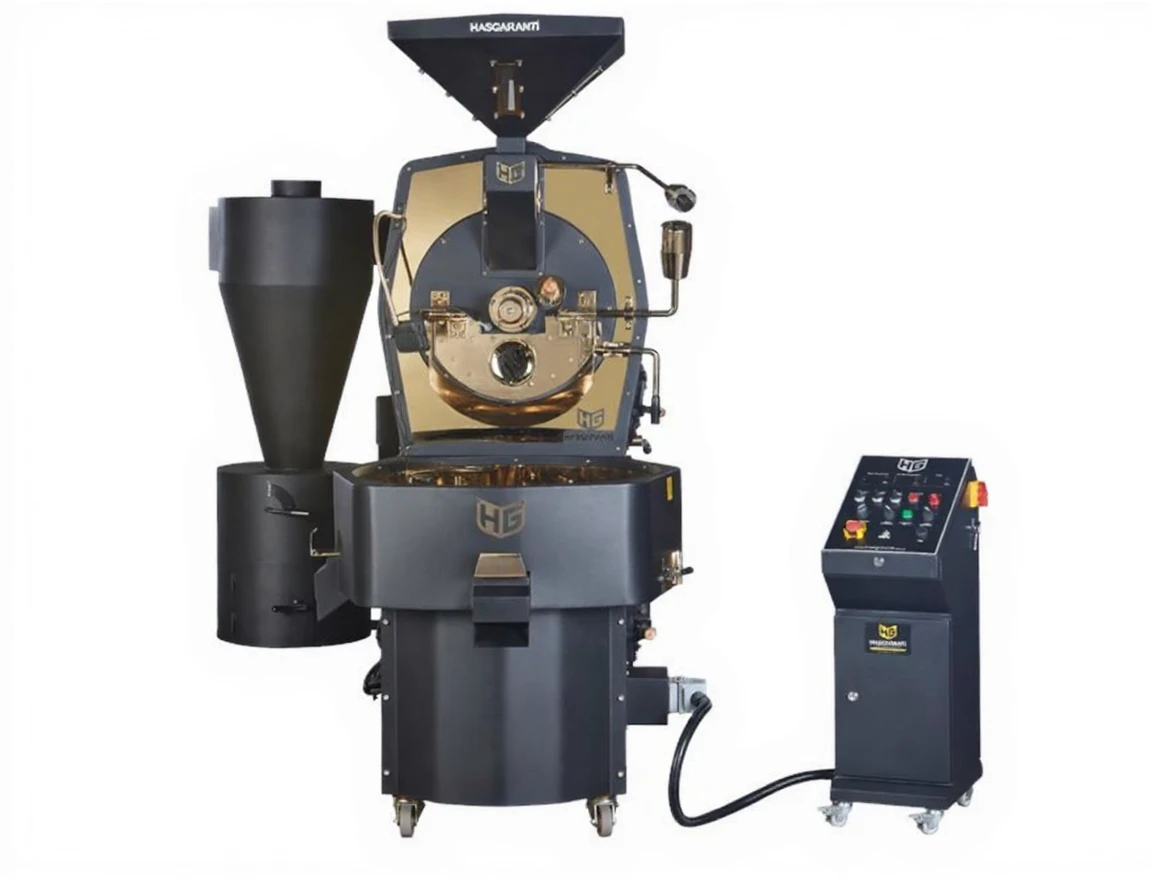 yp5jx155cxrme0cv039sh5ty5g 45 kg/hr Coffee Roasting Machine - Image 1