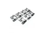 Crimping Foot Set For Sewing Machines (7 Pieces)