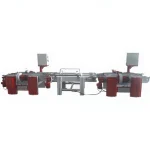 Manual Control System Marble Edge Breaking Line