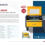 600x400 mm 50W Stamp Laser Cutting Machine