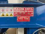 Hydraulics Brand 100 Ton Motorized Column Traveling Hydraulic Workshop Press - Image 3