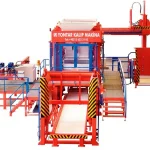 12-Piece Fully Automatic Footed Briquette Paving Stone Machine