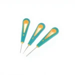 3 Pieces Fabric Leather Piercing Sewing Shoe Repair Stitch Removal Awl Hook