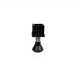 40X40 mm Plastic Profile Key Head M16x30 mm Rotil Foot