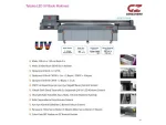 250 Cm X 130 Cm 8 Head Sheet Led Uv Printing Machine - Image 11