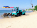 Beach Shore Stone Cleaning Machine