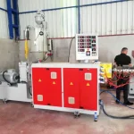 200 / 250 Kg Tek Burgu HDPE – LDPE Plastik Pvc Boru Extrüder