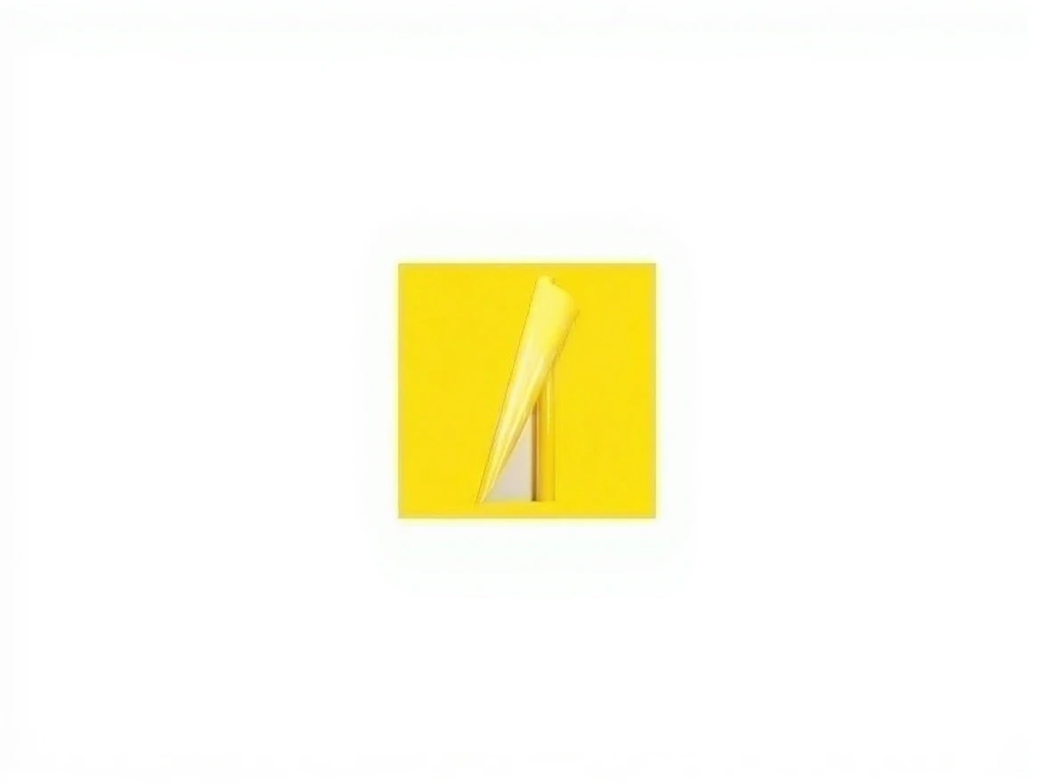 yx6zhx0b45rmw0cvznm8ydr80r Plotter Paper Yellow Glossy - Image 1