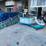 Spiro Shaped Round Hair Duct Machine