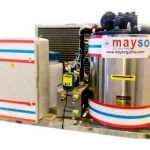 10,000 Kg / Day Fresh Water Flake Ice Machine