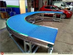 Reversible And Angled Conveyor Belt Systems