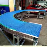 Reversible And Angled Conveyor Belt Systems