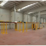800X2300x36000 Mm Motorin/Diesel Tunnel Type Electrostatic Paint Oven