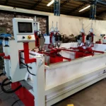 6 Head Pneumatic Shower Cabin Glass Drilling Machine