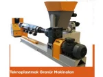 Ø160 750-1000 Kg/Hour Plastic Recycling Granule Extruder