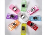 120 Pcs Sewing Embroidery Fabric Paper Clip Plastic Clamp Holder - Image 3