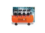 200 Liter 8 Hp Silent And Oil Free Air Compressor
