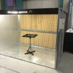 Cardboard Filtered Electrostatic Wet Painting Cabin