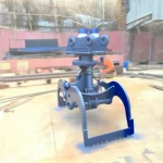 Excavator Log Lifting Attachment